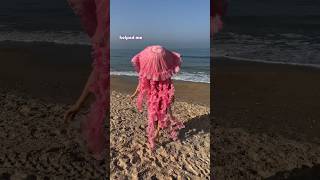 Pink DIY Shibori Jellyfish Costume by @GeriInStitches  howto tutorial shorts