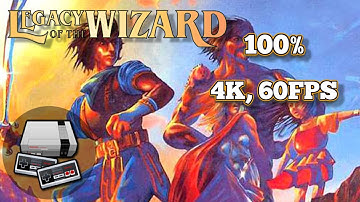 Legacy of the Wizard (NES) [100%] (4K, 60FPS)