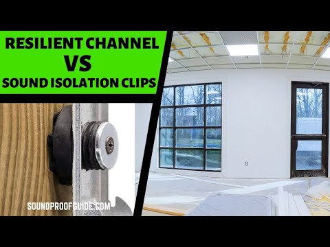 Resilient Channel Vs Sound Isolation Clips - All The Facts!