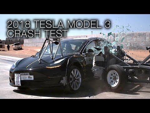 Tesla Model 3 (2018) Side Crash Test