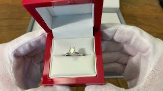 James Allen Oval Diamond Engagement Ring Unboxing