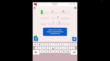 Cryptogram: The Solution For Level 146! - Step by Step Word Brain Puzzle