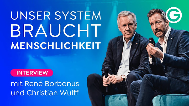 Politik und Sprache im digitalen Zeitalter // René Borbonus & Christian Wulff