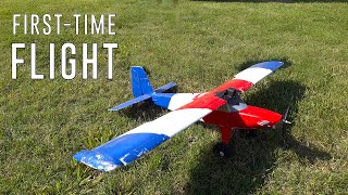 First time FIXED WING Flight - Ken Heron