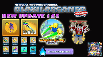 New Update 165 Solo Leveling Event WFS Roblox | Bloxiloggamer