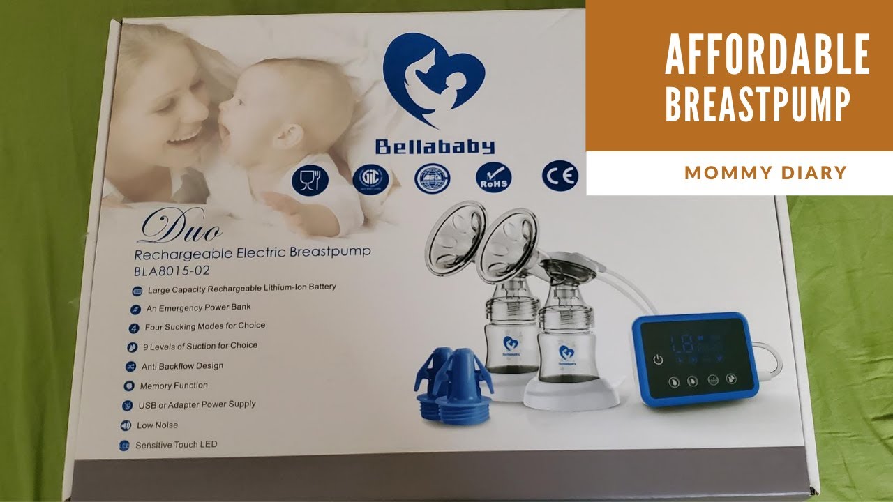 AFFORDABLE ELECTRIC BREAST PUMP: Bellababy Duo Rechargeable