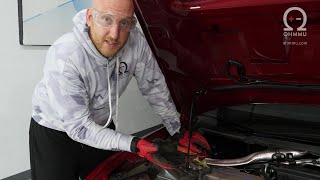 Tesla Model S - 12V Battery Installation (Ohmmu)