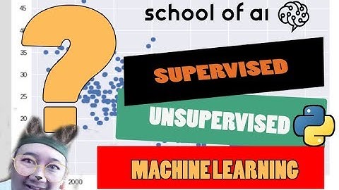 SUPERVISED dan UNSUPERVISED Learning [Tutorial Python Machine Learning untuk pemula] #INDOSOAI