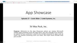 App Showcase 27 Slider | Cotek Systems Inc