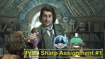 Professor Sharp Assignment 1 - Hogwarts Legacy | No Commentary