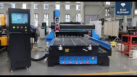 Blue Elephant 1325ATC with rotary device test video for Antigua and Barbuda customer