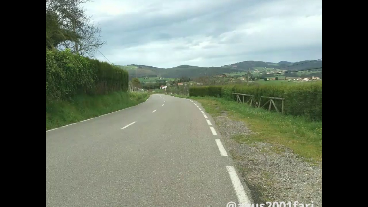 Paisaje La Arquera  Asturias España
