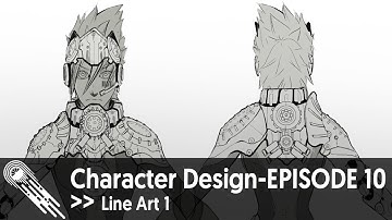 Character Design Class 10 ~ Line Art 1