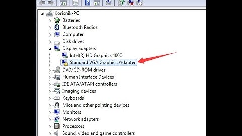 How to update your standard vga graphics adapter