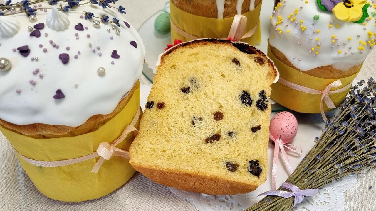 ⁣ТРАДИЦИОННАЯ  паска. Сдобная, влажная, волокнистая / Easter cake