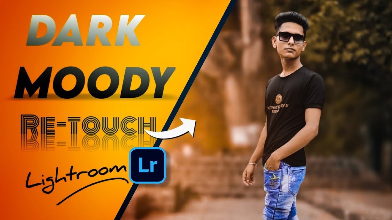 Lightroom Dark Moody Retouch Photo Editing - Afrediz