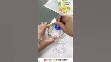 home made spirograph set | How To Make Spirograph Set | #spirograph #spirographset #homemadecraft