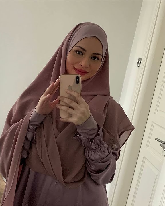 MasyaAllah, cantik sungguh Izara Aishah berhijab