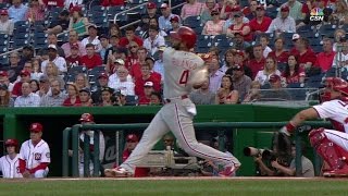 PHI@WSH: Blanco calls time twice before two-run homer