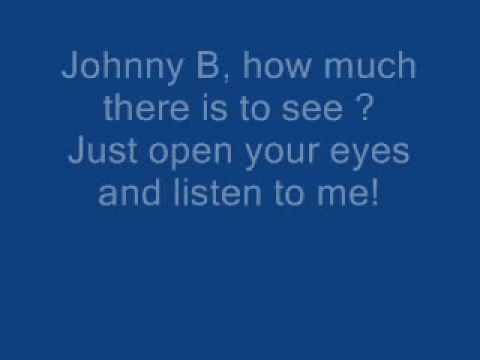 The Hooters - Johnny B Lyrics