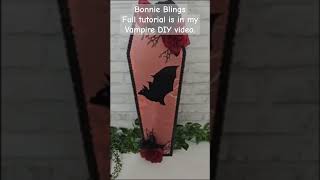 Make Your Own Vampire Bat Decorations For Halloween!