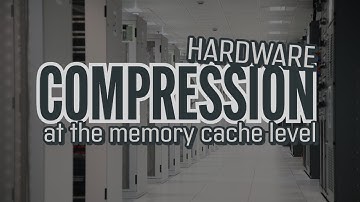 Hardware Compression Works at the Memory Cache Level