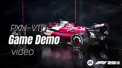 PXN V10 Gaming Steering Wheel & F1 23 Game Demo on PC.#pxn #tutorial #f1 #games #pxnv10