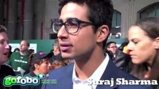 Million Dollar Arm World Premiere - Suraj Sharma (Rinku Singh)
