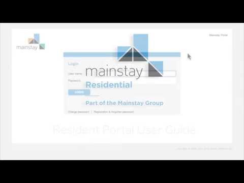 Mainstay - Residential Portal User Guide
