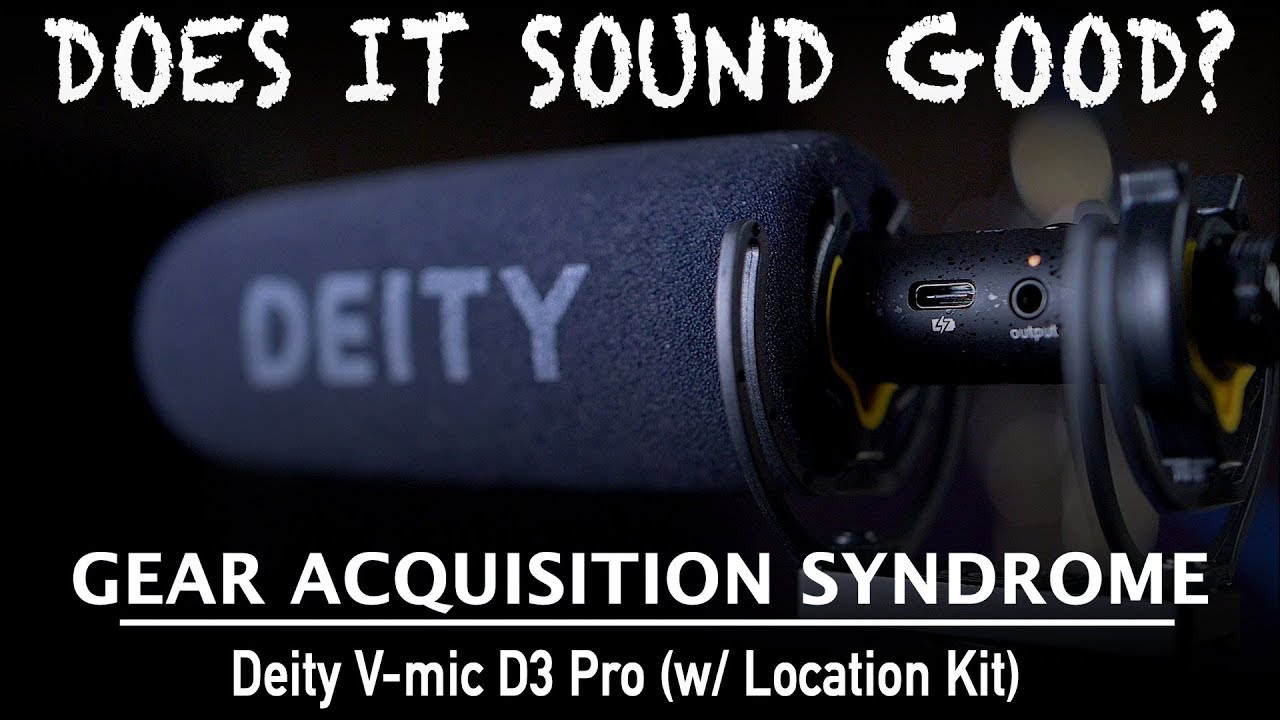 Deity V-mic D3 Pro Location Kit Review + Sound tests - YouTube