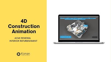 4D Construction Sequencing Animation for ACMI Renewal & Interior Refurbishment