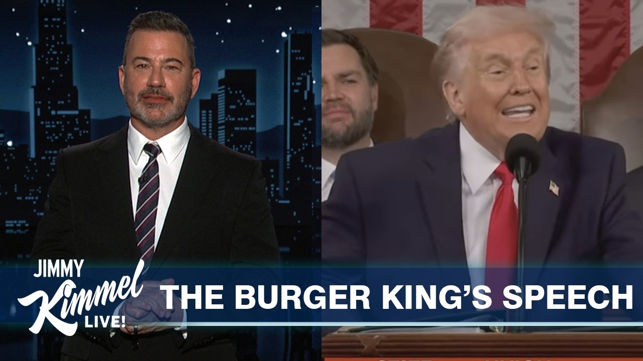 Jimmy Kimmel Reacts to Donald Trump’s State of the Union Address 2026