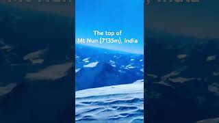 Top of Mt Nun 7135mtr mountains expedition mtnun topofthemountain J&K highestmountain ladakh