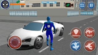 Spider Boy San Andreas Crime City | Flying Spider City Rescue - Android GamePlay screenshot 2
