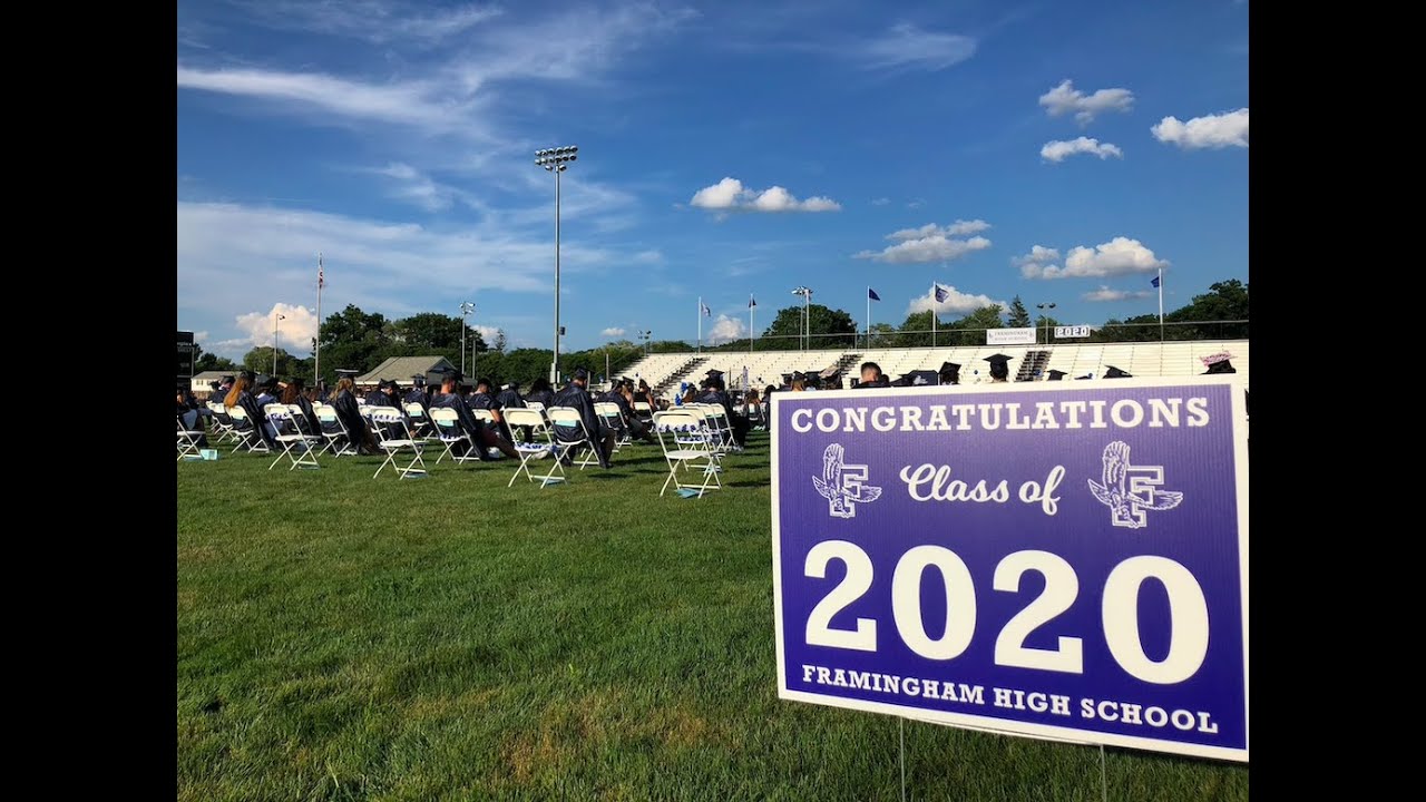 Framingham High School Graduation Class of 2020 YouTube