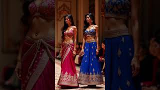 Sundari & Model Walk In Indo-Western Couture