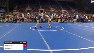 132 Lbs Round Of 128 - Aliaksandr Kikiniou, New York Vs Robert Flege, Wisconsin E751