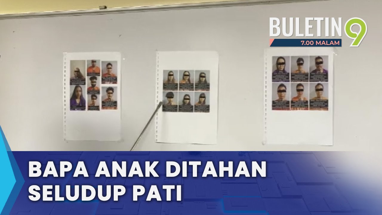 Bapa Dan Anak Antara Tiga Ditahan Disyaki Seludup PATI (B9)