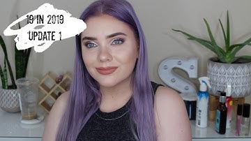 19 in 2019 Project Pan | UPDATE 1