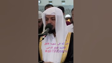 اخر آية في سورة فاطر القارئ #هيثم_دخين
