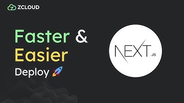 Faster and Easier way to deploy a Next.js app