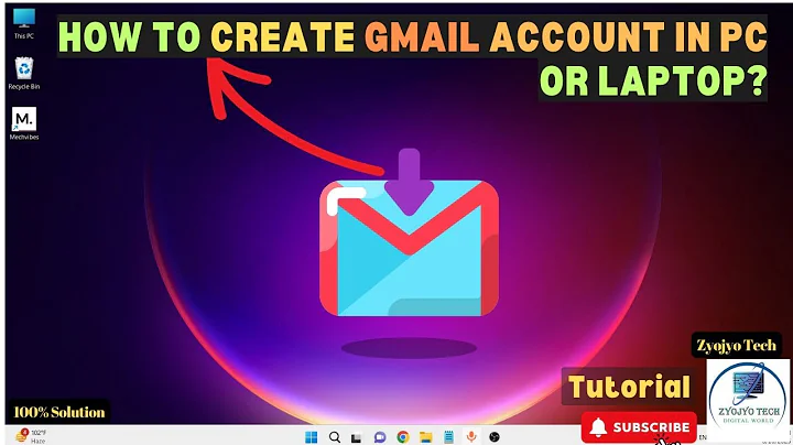 How to Create Gmail and Google Account on Laptop PC 2025 (Easiest Way)
