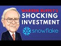 Warren Buffet’s Absurd Bet on SnowFlake IPO
