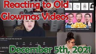 Reacting to My First Ever Glowmas Videos!