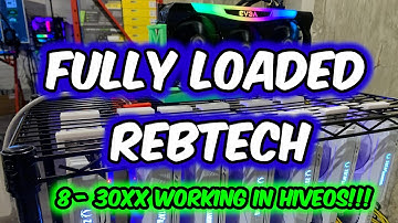 RTX 3060 / 3070 & EVGA FTW3 op een RebTech