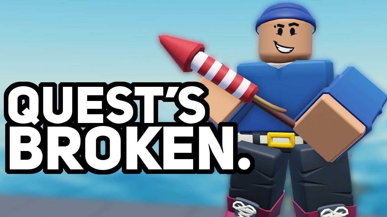 Firework Technician Quest is BROKEN...