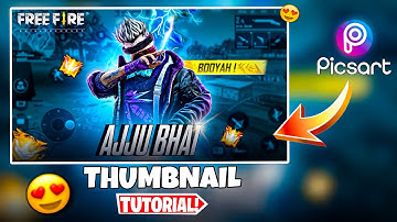 Make This Type Thumbnail like, live Streaming. in PicsArt..🔥