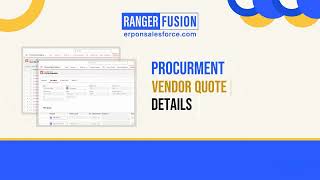 Ranger Fusion Procurement | Vendor Quote Demo