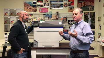 Intro to the OKI Pro9541wt White Toner Printer