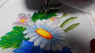 Вышивка гладью ОльгаРомнюк Machine embroidery Вышивка гладью ОльгаРомнюк Machine embroidery